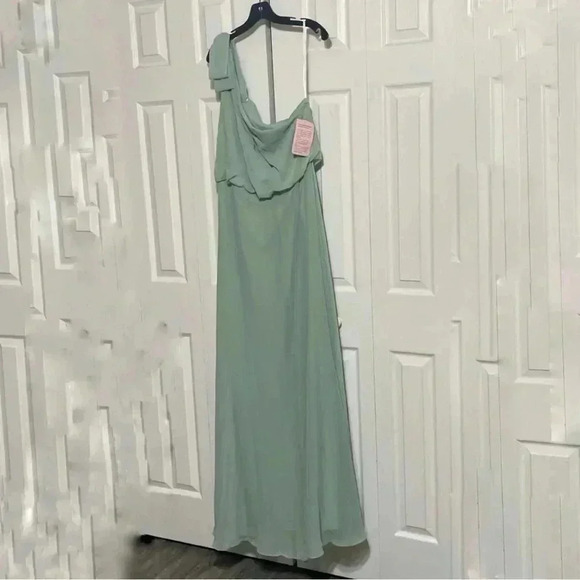 Thread Dresses & Skirts - Thread NWT sea grass green chiffon maxi dress gown size 16